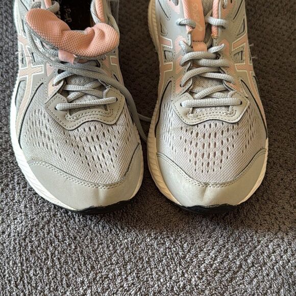 ASICS Gel-Contend 8 Running Shoes Gray Blush Pink Lightweight Comfort Sneakers 9 - Picture 14 of 15